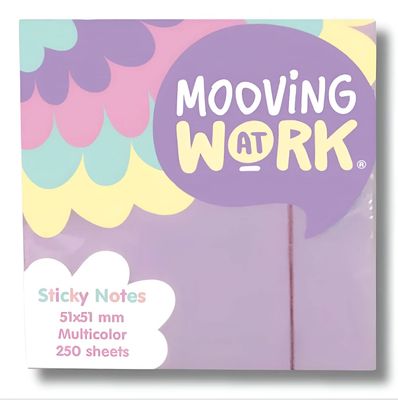 MINI POST IT COLORES PASTEL MOOVING