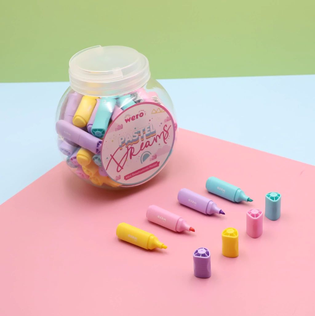 MINI RESALTADORES PASTEL DREAM POR UNIDAD