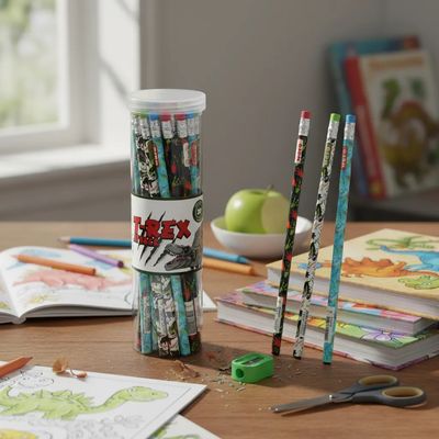 LAPICES CON GOMA T-REX WERO POR UNIDAD