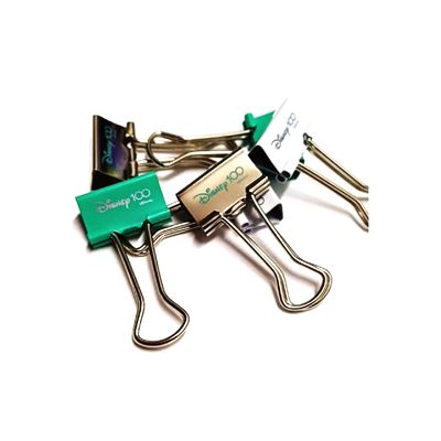CLIP DOBLE LINEA DISNEY 100 AÑOS 6 UNIDADES 25MM