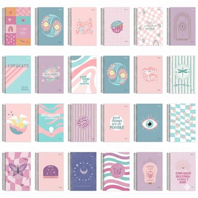 CUADERNOLA ILUSTRA 96 HOJAS TAPA DURA