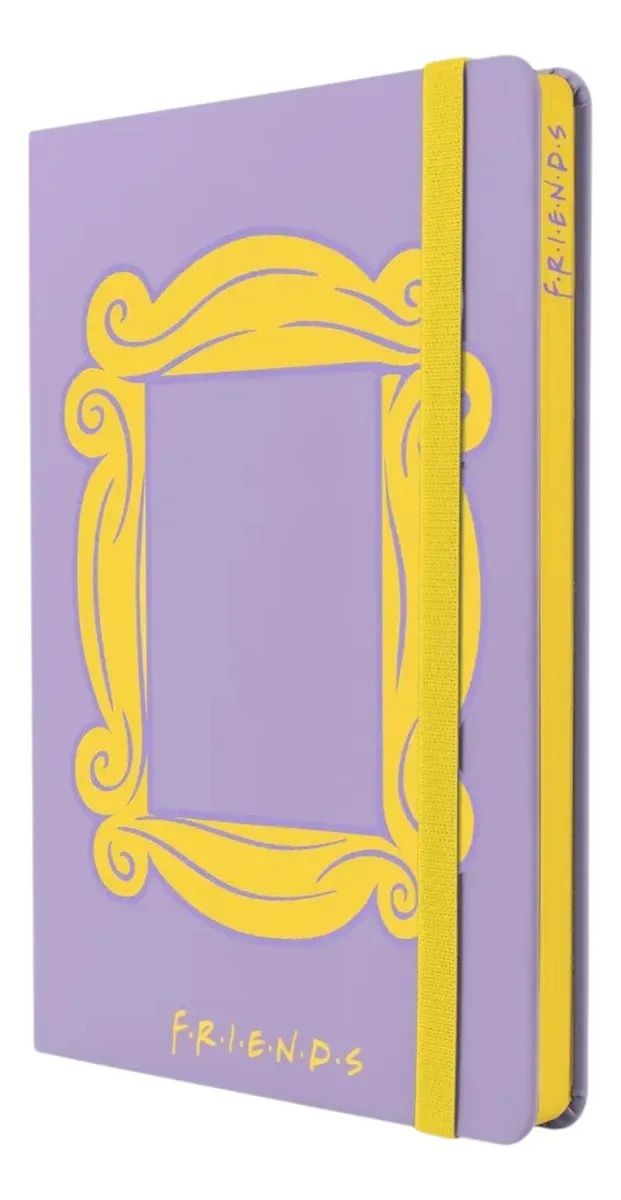 CUADERNO A5 RAYADO FRIENDS MOOVING