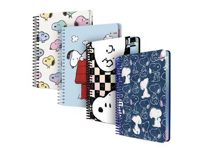 CUADERNOLA MOOVING SNOOPY 96HOJAS TAPA DURA