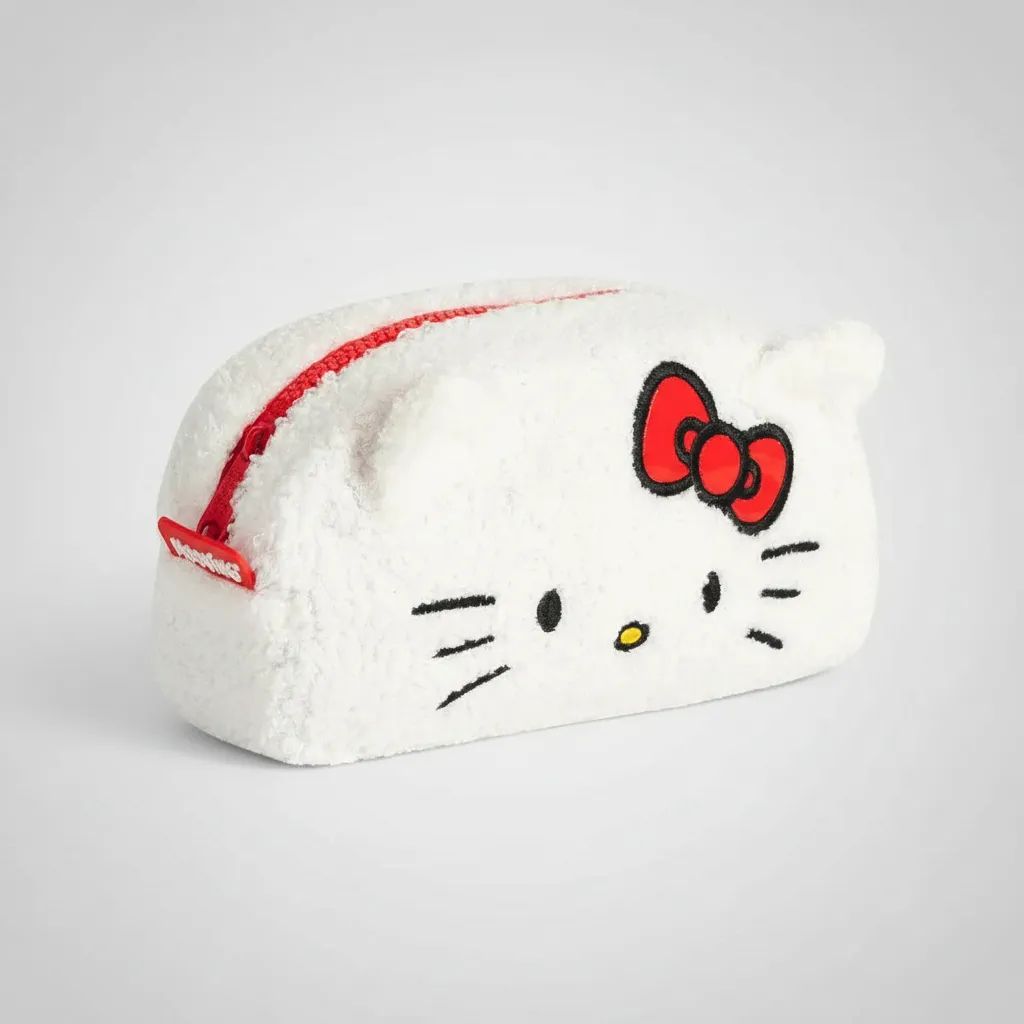 CARTUCHERA HELLO KITTY RECTANGULAR PELUCHE