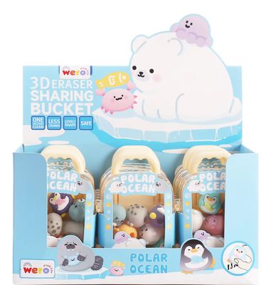 GOMAS 3D POLAR OCEAN VALIJA X10 UNIDADES