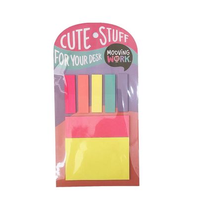 SET DE NOTAS Y BANDERITAS MOOVING MAW MANIA