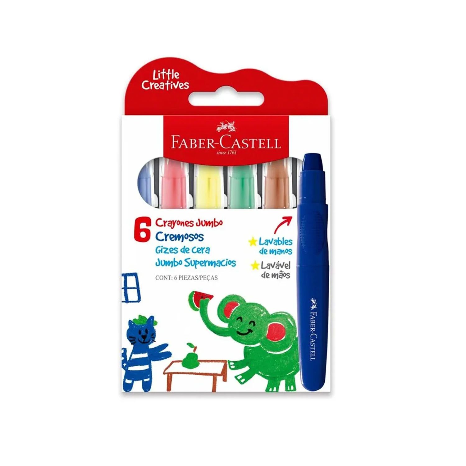 CRAYONES CREMOSOS FABER CASTELL
