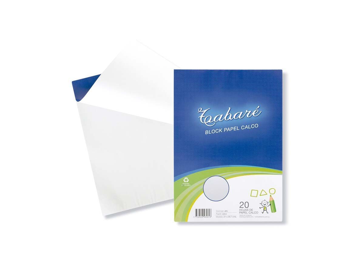 BLOCK DE CALCO A4 TABARE