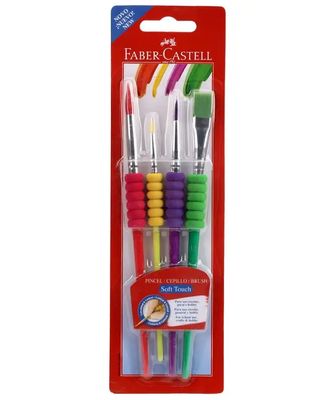 PINCELES SOFT TOUCH FABER CASTELL