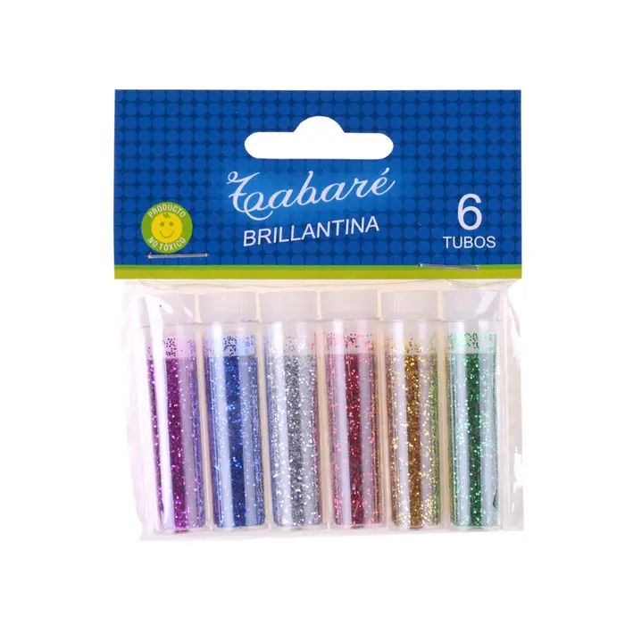 SET 6 TUBOS BRILLANTINA TABARE