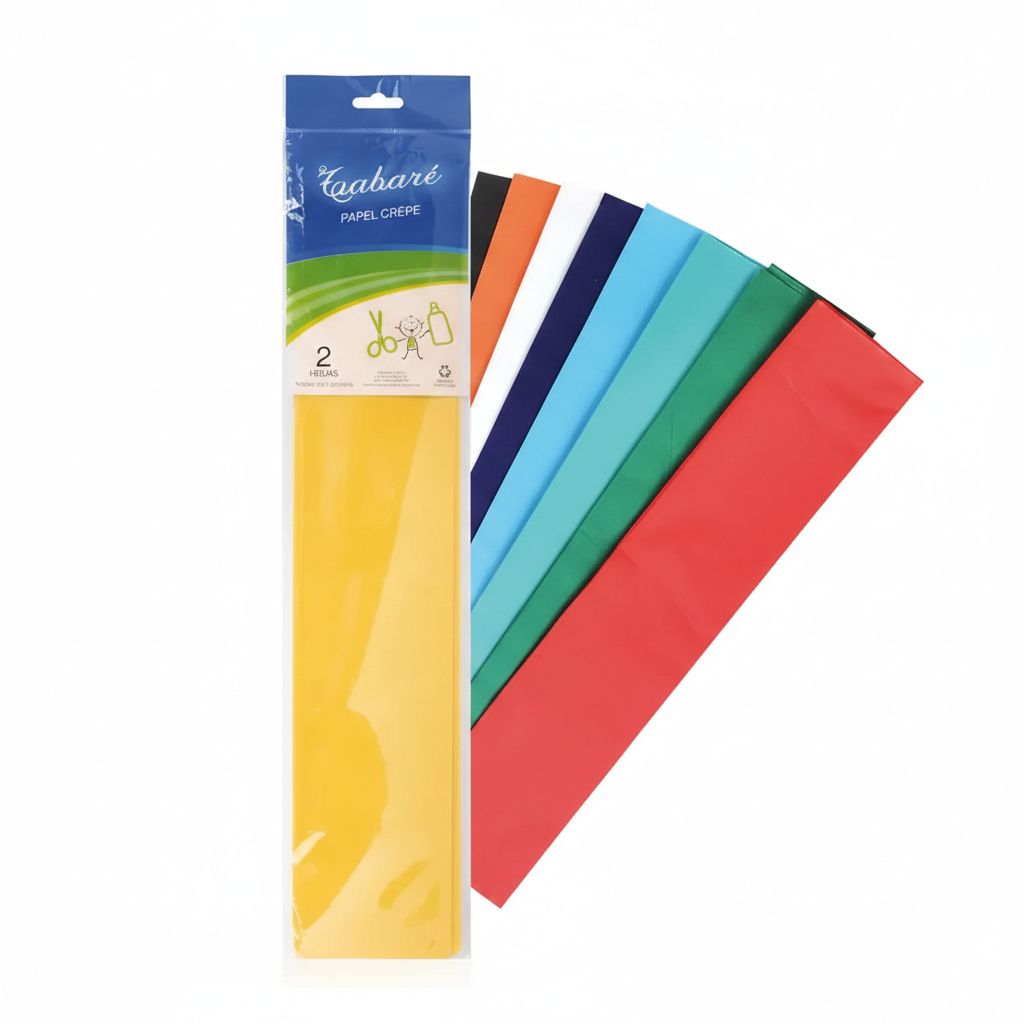 PAPEL CREPE TABARE VARIOS COLORES