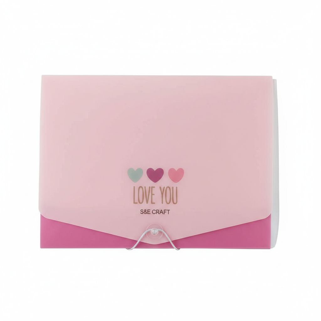 CARPETA CON 13 DIVISIONES LOVE IS IN THE AIR