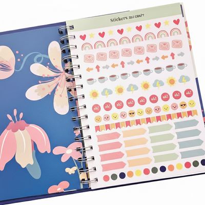 CUADERNO PLANIFICADOR IBI CRAFT MAKE IT HAPPEN + STICKERS