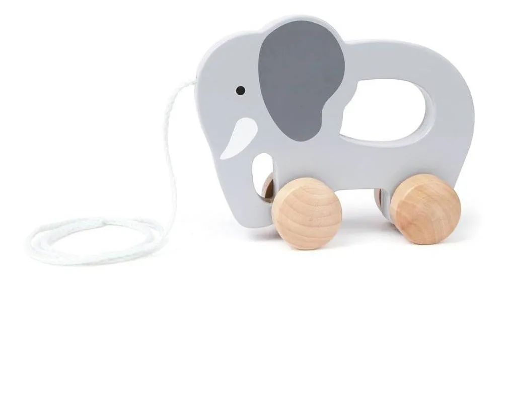 ELEFANTE DE ARRASTRE EN MADERA