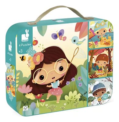 4 PUZZLES PROGRESIVOS LAS ESTACIONES