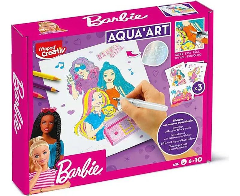 ARTE AQUA BARBIE MAPED CREATIV