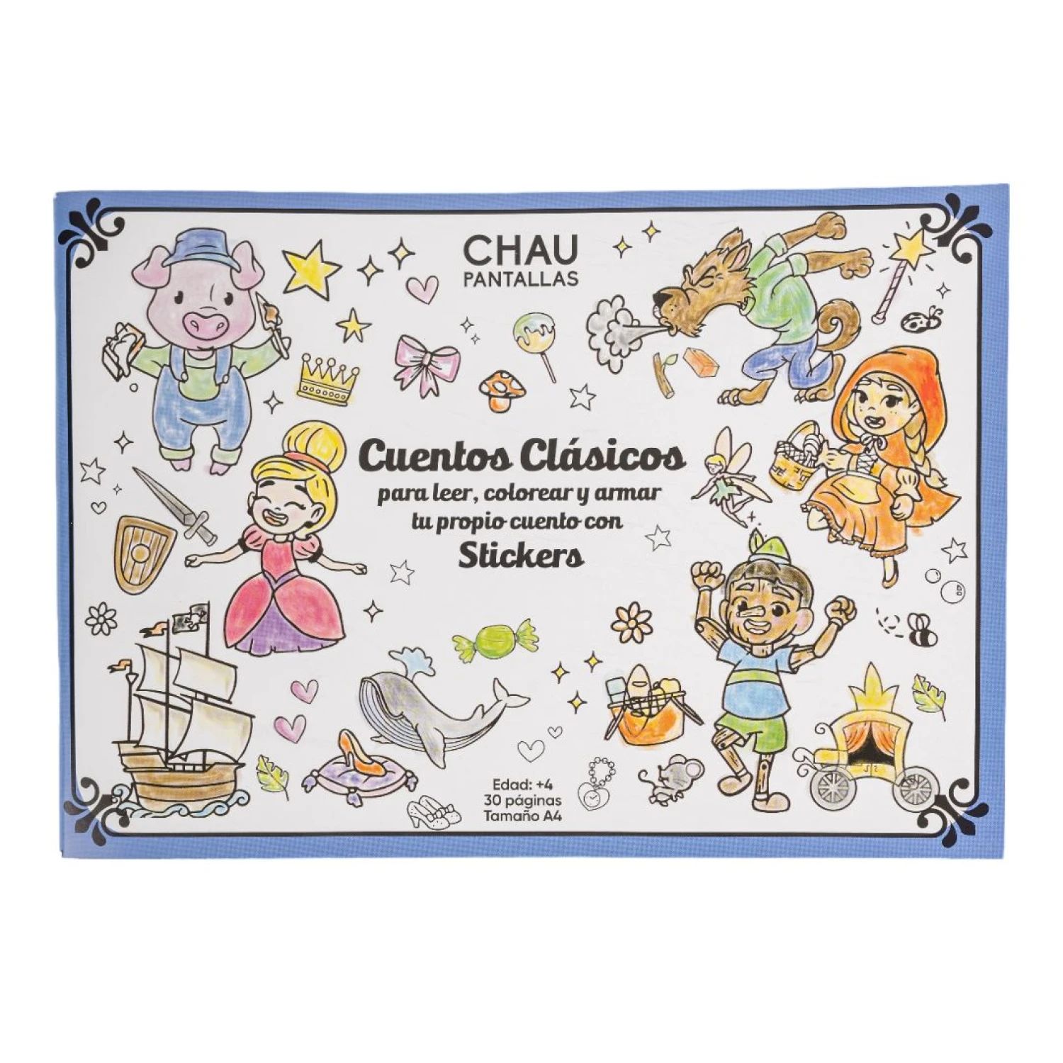 CUENTOS CLASICOS  CHAU PANTALLAS