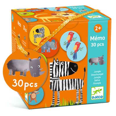 MEMO JUNGLA 30 PIEZAS