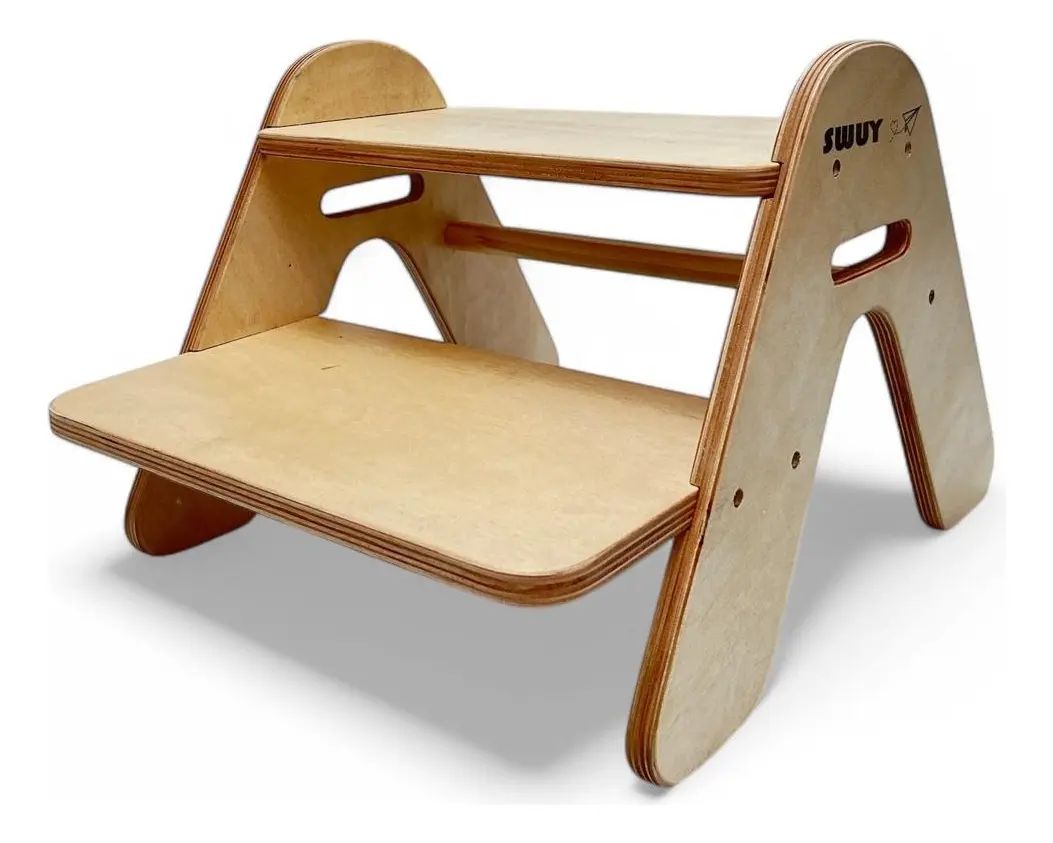 ESCALERA MULTIUSO EN MADERA