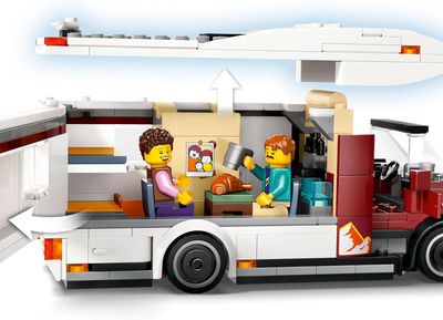 LEGO CITY FURGONETA CAMPER DE AVENTURAS 385 PIEZAS