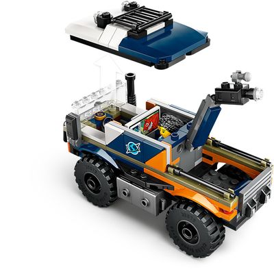 LEGO CITY EXPLORADORES DE LA JUNGLA CAMION 314 PIEZAS