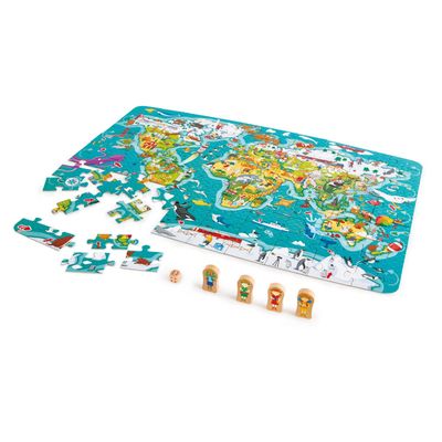 PUZZLE DE OBSERVACION EL MUNDO 100 PIEZAS