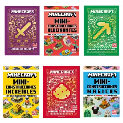 GUIAS VISUALES MINECRAFT VARIOS TITULOS