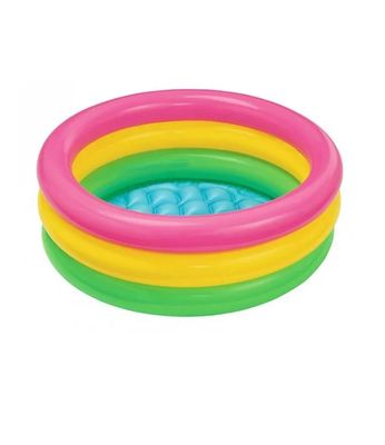 PISCINA INFLABLE 3 ANILLOS 77CM