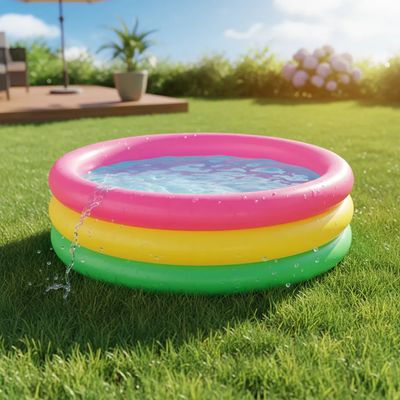 PISCINA INFLABLE 3 ANILLOS 77CM
