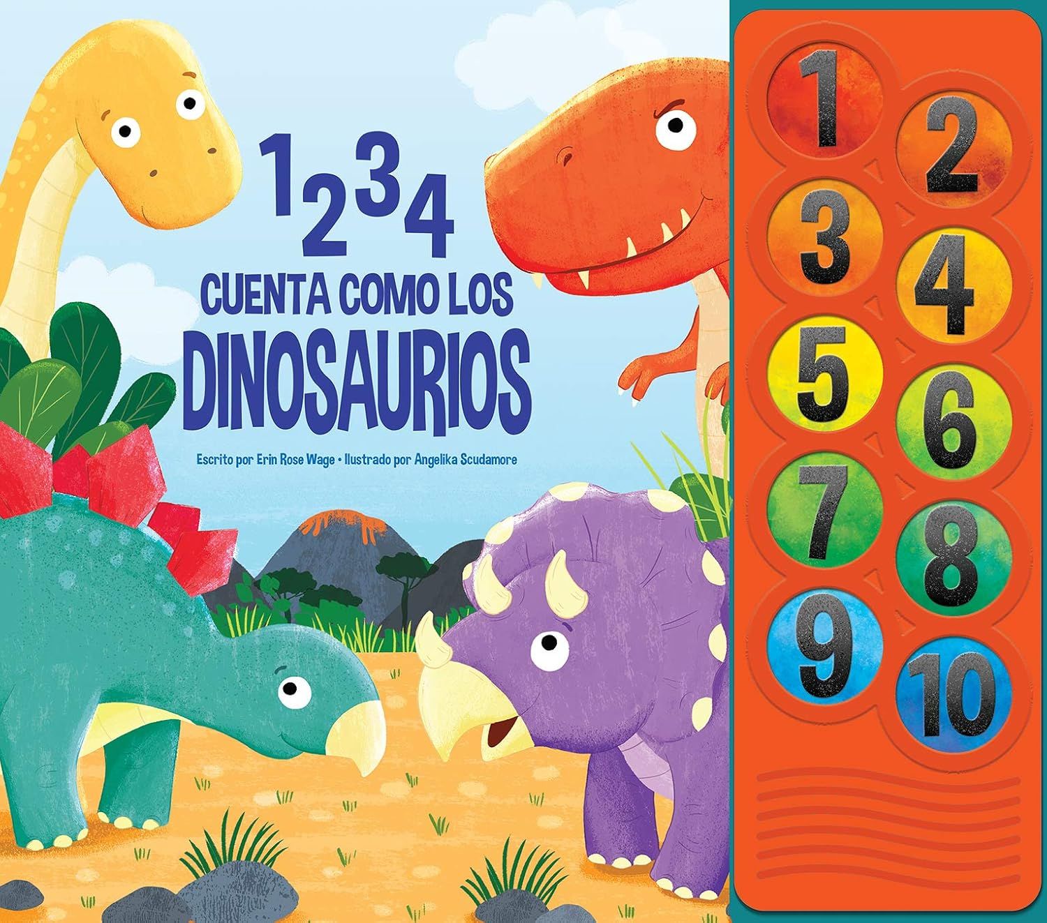 1234 CUENTA COMO LOS DINOSAURIOS