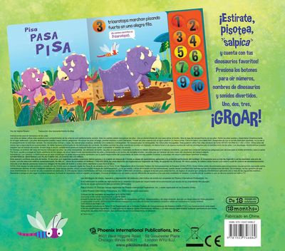 1234 CUENTA COMO LOS DINOSAURIOS