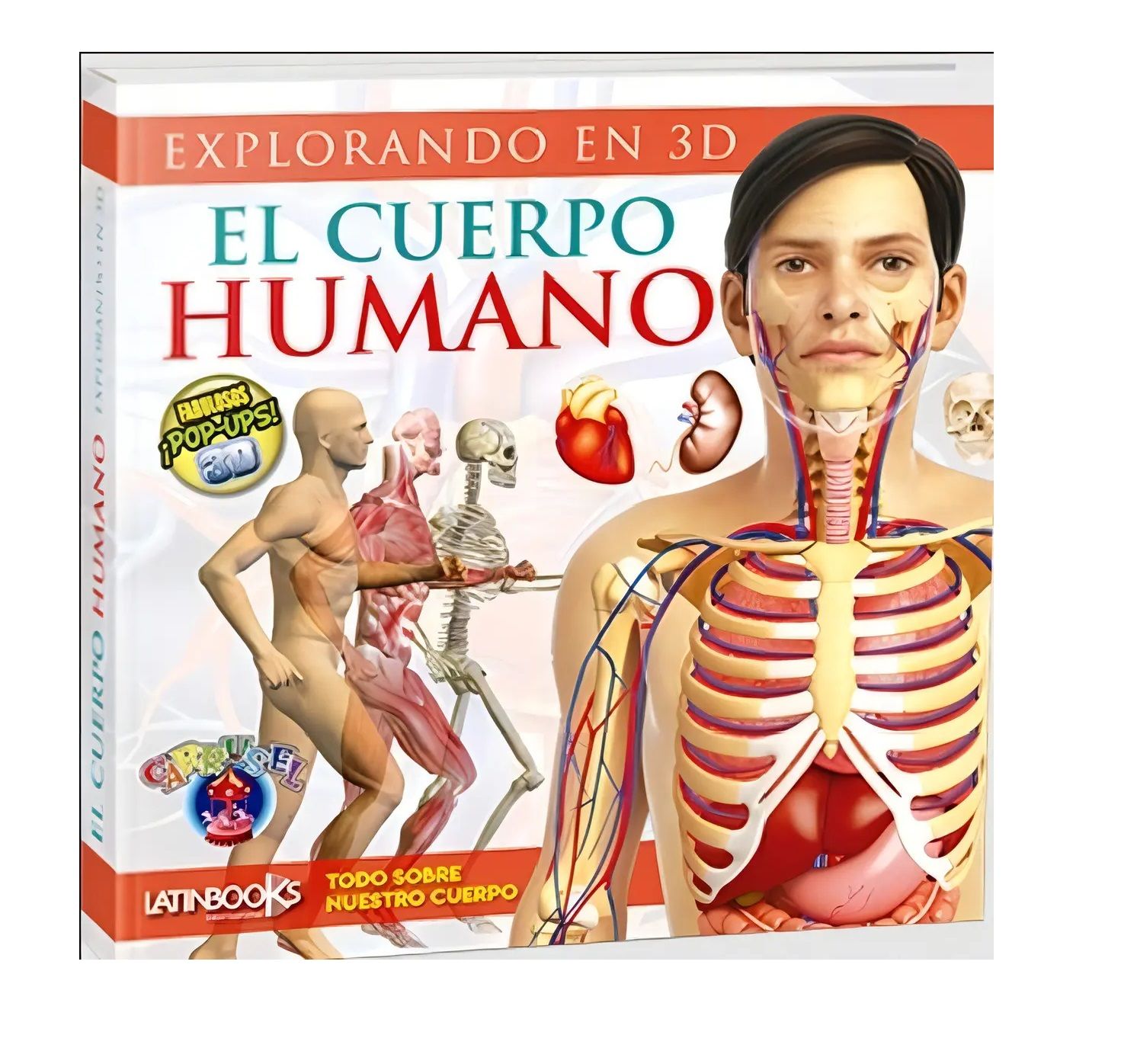 EL CUERPO HUMANO EXPLORANDO EN 3D LIBRO CARRUSEL