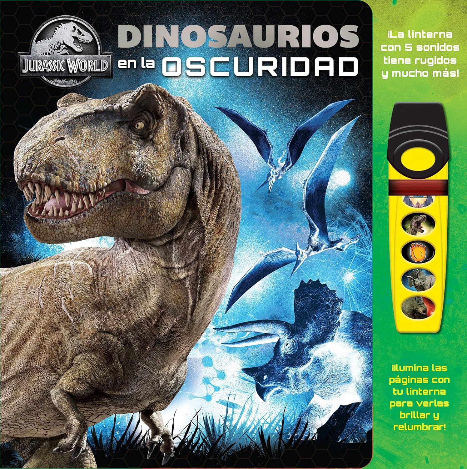 JURASSIC WORLD DINOSAURIOS EN LA OSCURIDAD
