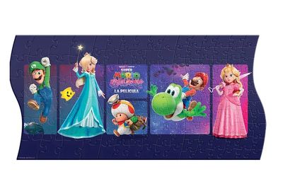 SUPER MARIO GALAXY PUZZLE PANORAMICO 3 EN 1