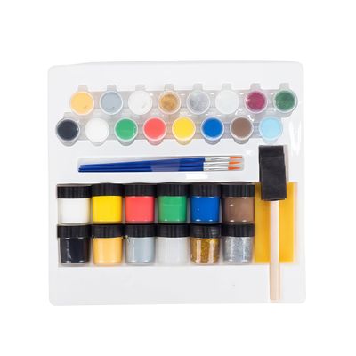 SET  PINTURA ACRILICA  33 PIEZAS