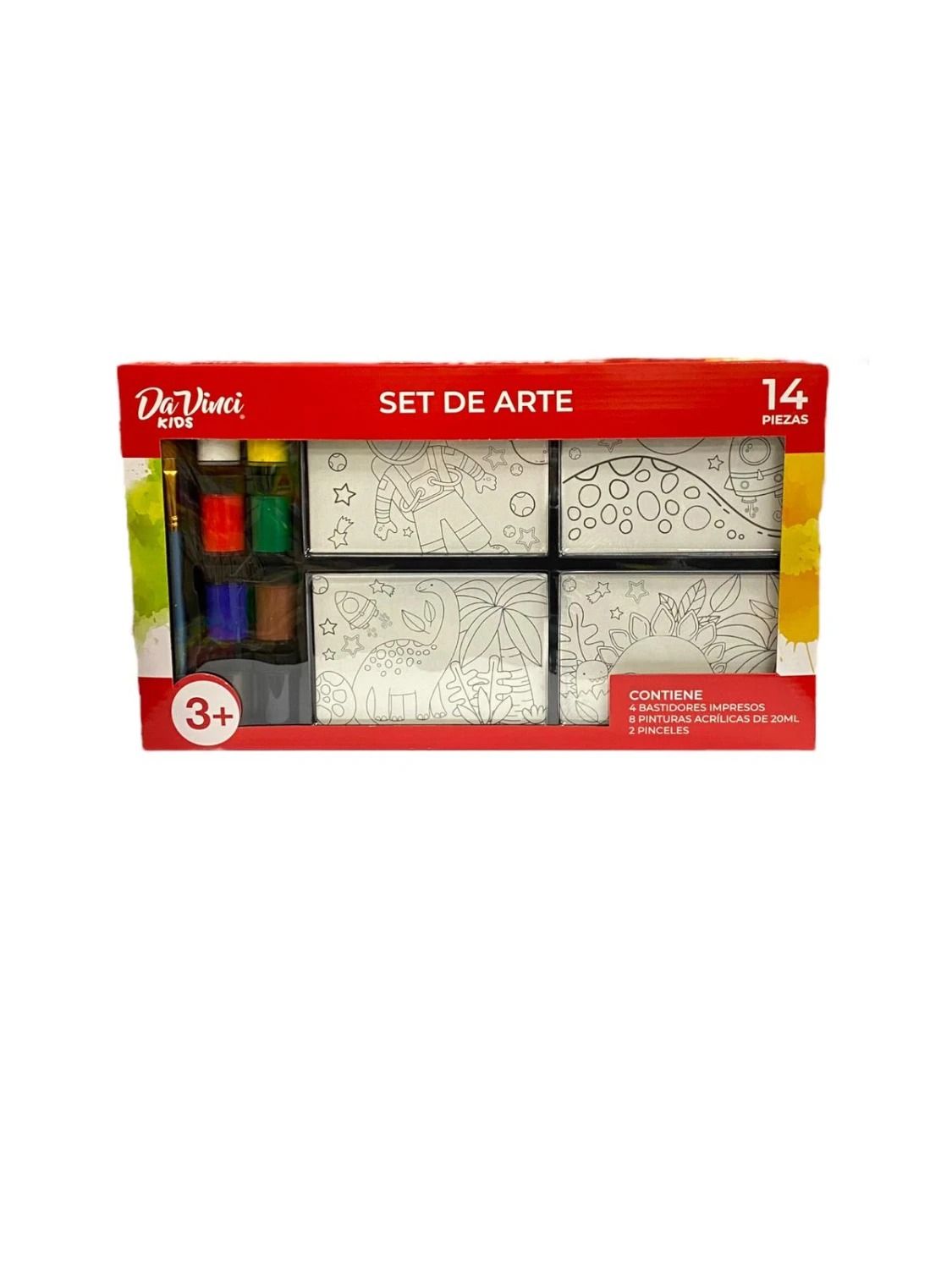 SET DE ARTE 14 PIEZAS DA VINCI