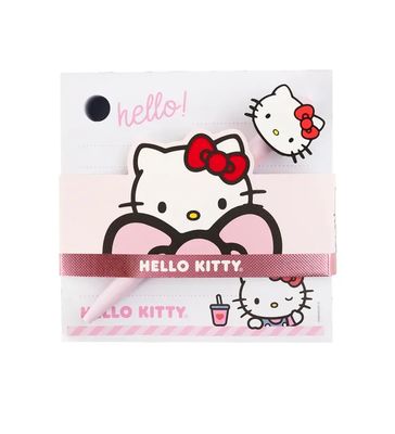 BLOCK DE NOTAS CON LAPICERA MAW HELLO KITTY