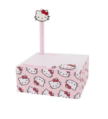 BLOCK DE NOTAS CON LAPICERA MAW HELLO KITTY