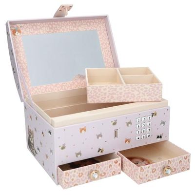 JOYERO CON CODIGO Y SONIDO CAT LOVE