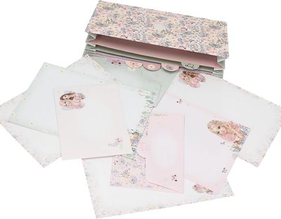 ARCHIVADOR CON PAPEL DE CARTA SUMMER FEELING