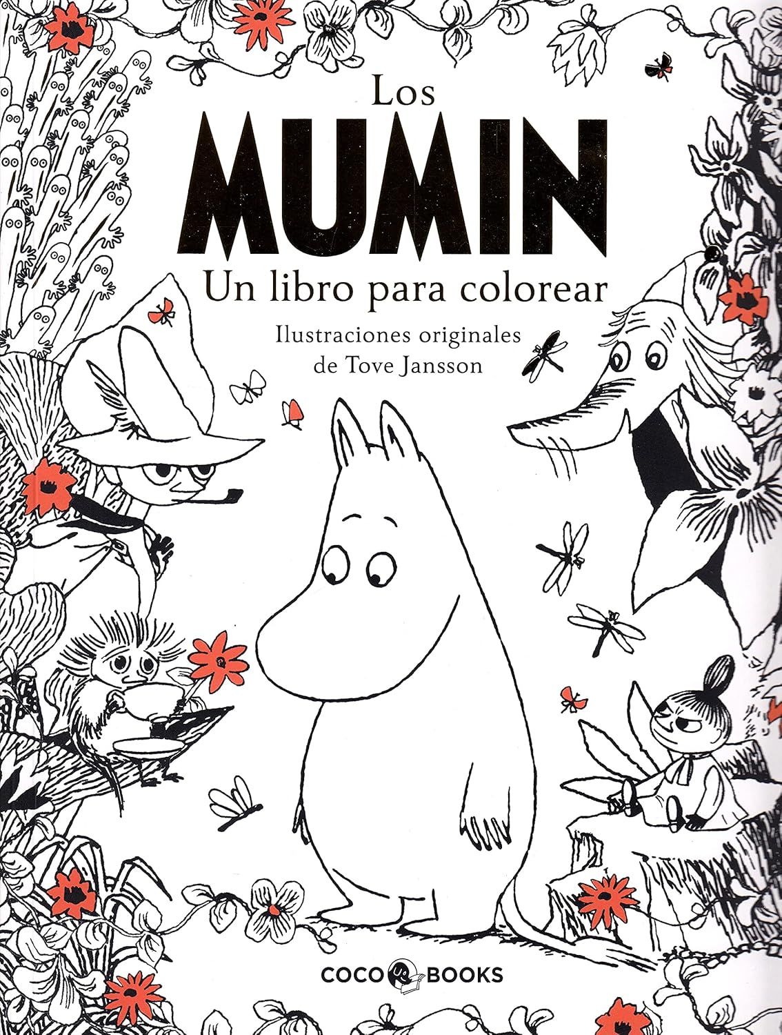 LOS MUMIN UN LIBRO PARA COLOREAR