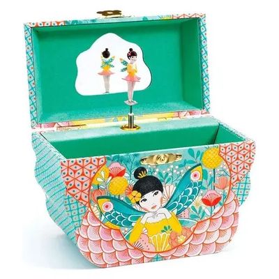 CAJA MUSICAL MELODIA FLORAL