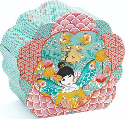 CAJA MUSICAL MELODIA FLORAL