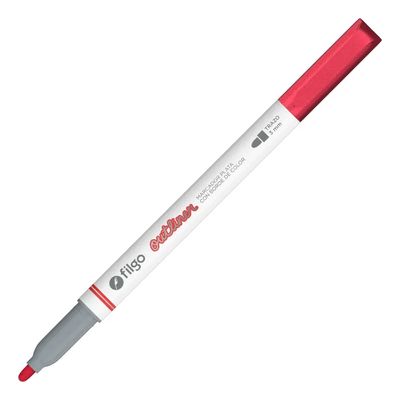 MARCADORES OUTLINER METALIZADOS X 8