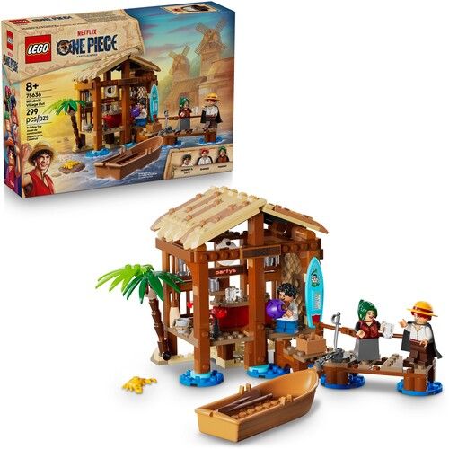 LEGO ONE PIECE CABAÑA DEL PUEBLO DEL MOLINO DE VIENTO 299PC