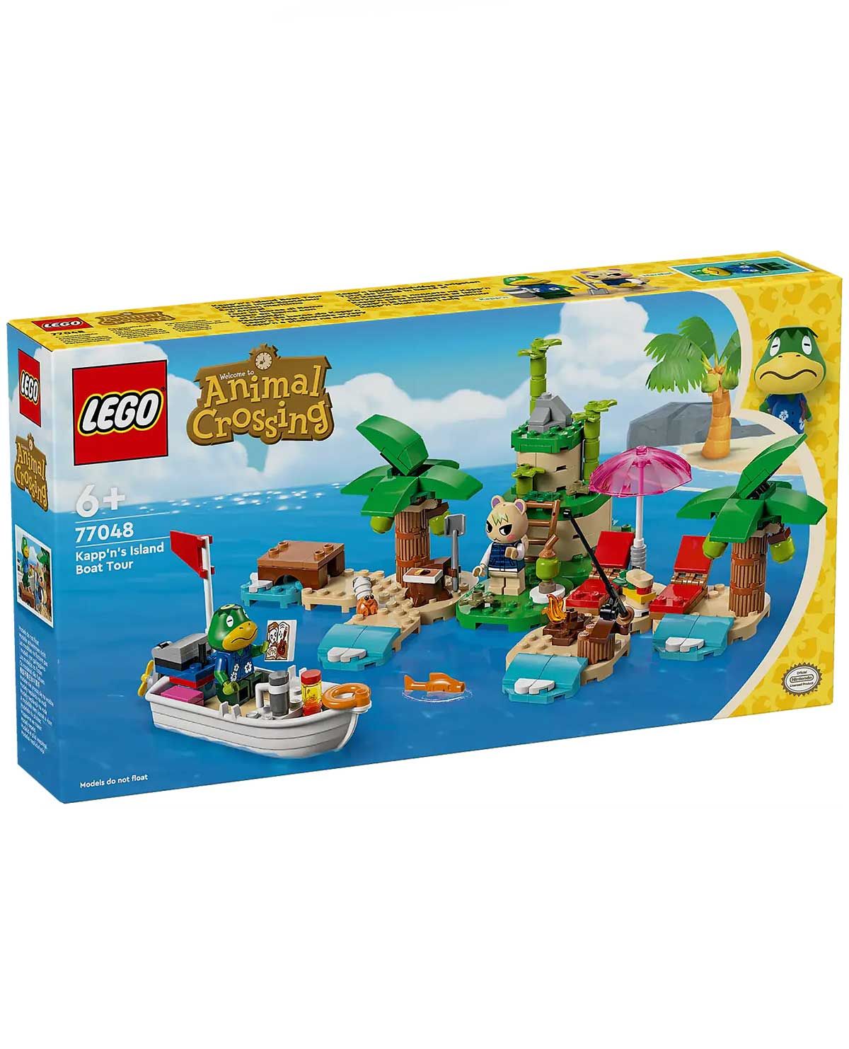 LEGO ANIMAL CROSSING PASEO EN BARCA CON EL CAPITAN 233 PIEZAS