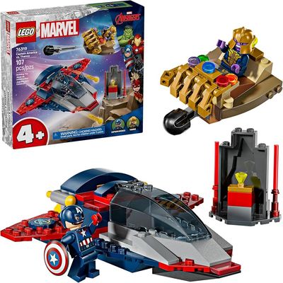 LEGO MARVEL CAPINA AMERICA VS THANOS 107PC