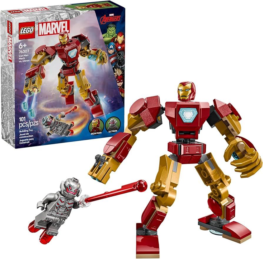 LEGO IRON MAN MECH VS ULTRON 101 PIEZAS