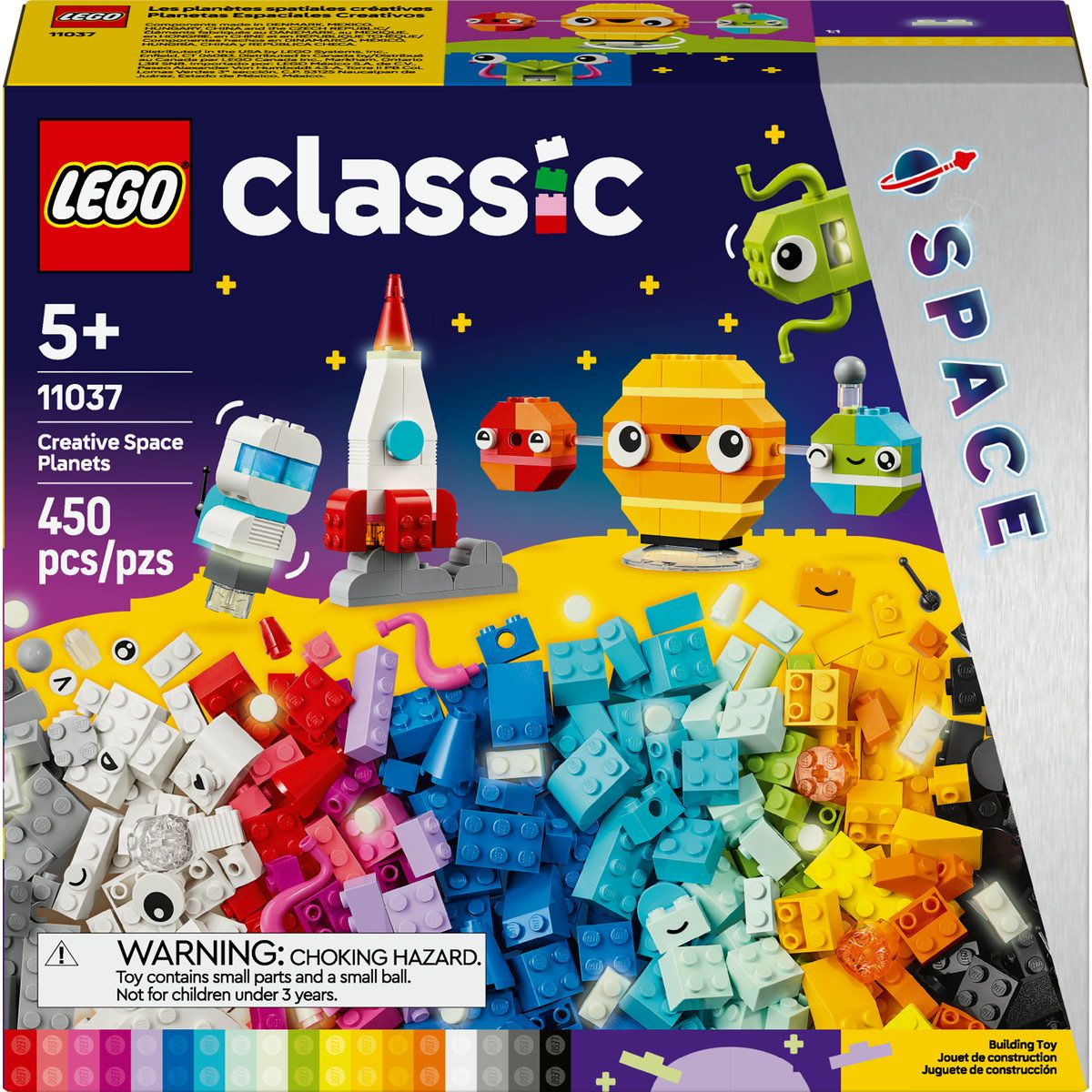 LEGO PLANETAS ESPACIALES CREATIVOS 450PIEZAS