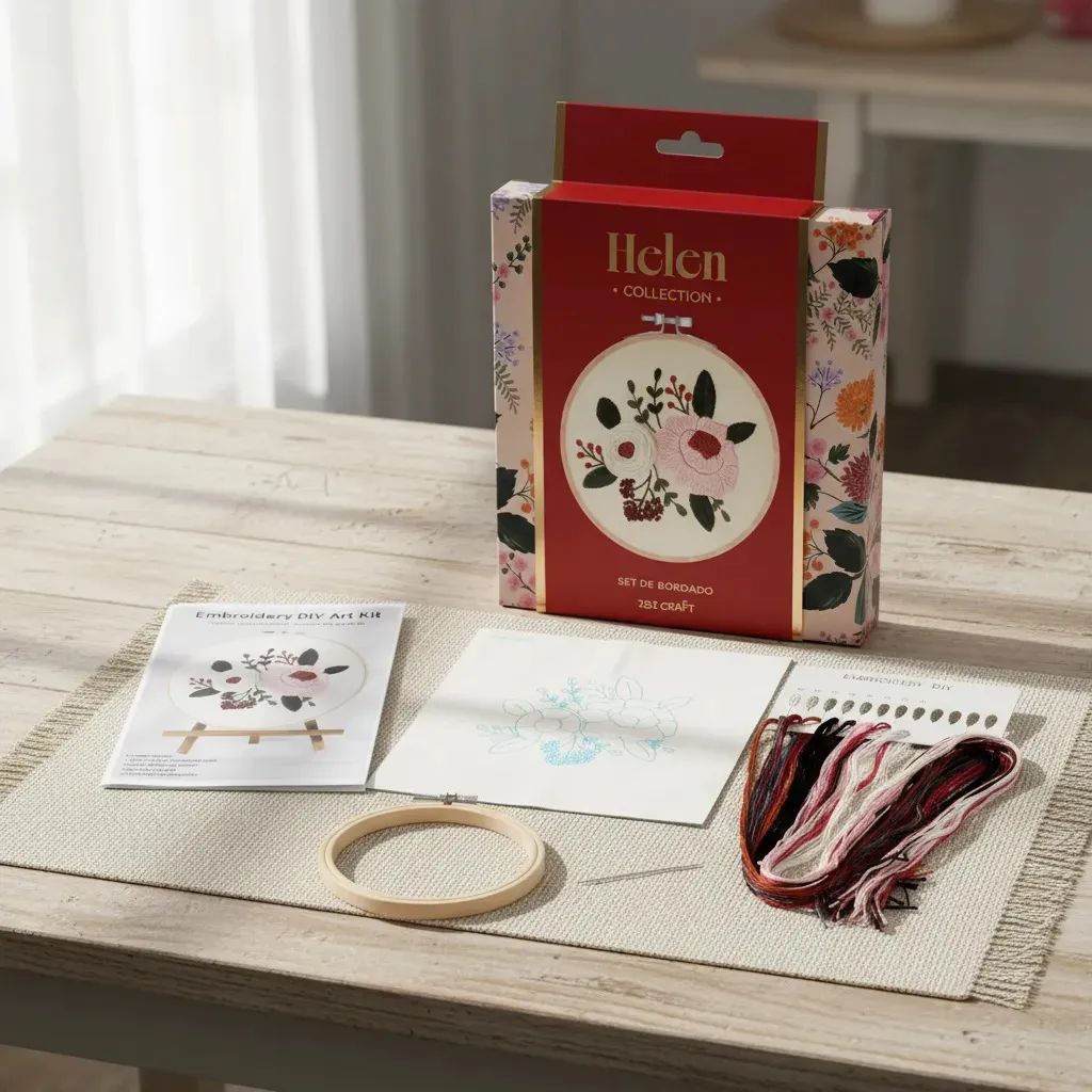 HELEN SET DE BORDADO IBI CRAFT
